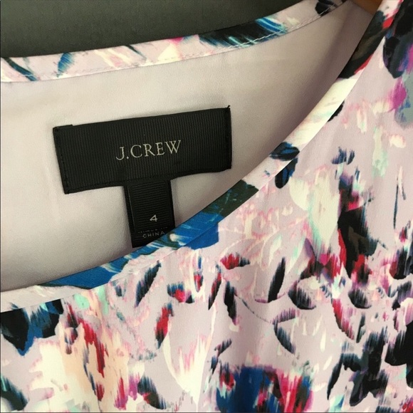 J. Crew Watercolor Dress - Picture 4 of 5